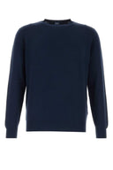 Pull en coton de la marine bleue Fedeli