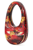 Coperni Printed Synthetic Leather Disney X Coperni Mini Tropical Swipe Handbag