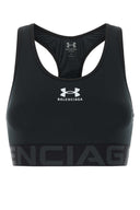 Balenciaga Black Tech Jersey Balenciaga X Under Armourâ® Bra