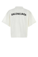 Balenciaga White Cotton T Shirt