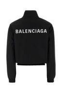 Balenciaga Black Cotton And Nylon Windbreaker