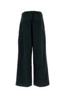 Balenciaga Navy Blue Cotton Cargo Pant