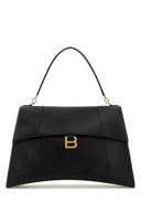 Balenciaga Black Leather Gran Gavglass Soft bolso suave