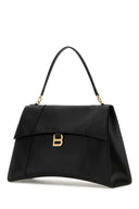 Balenciaga Black Leather Gran Gavglass Soft bolso suave