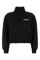 Balenciaga Black Nylon Ben Sweatshirt