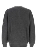 Balenciaga Dark Grey Wool Cardigan