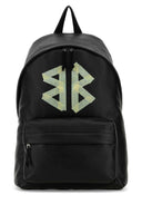 Balenciaga Black Leather Explorer-ryggsekk