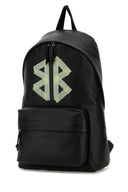 Balenciaga Black Leather Explorer-ryggsekk