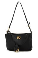 Balenciaga Black Leather Rodeo Shoulder Bag