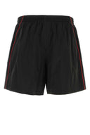 Balenciaga Black Nylon Bermuda Shorts