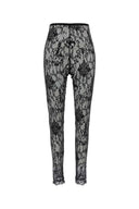 Givenchy svart blonder leggings