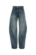 Versace Denim Wide Leg Jeans