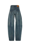 Versace Denim Wide Leg Jeans