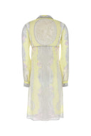 Versace Printed Crepe Shirt Dress