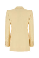 Chloe Cream Hemp Blend Blazer