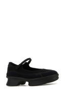 Prada Black Mesh Ballerinas