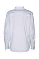 Brunello Cucinelli Cotton Poplin Shirt W Monili Trim At Collar