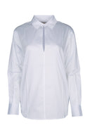 Calvin Klein Soft Cotton Front Slit Shirt
