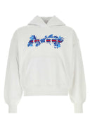 Sudadera de algodón blanco de Gucci