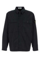Stone Island Midnight Blue Poplin Shirt