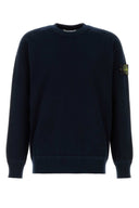 Stone Island Midnight Blue Cotton Sweater