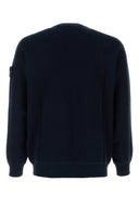Stone Island Midnight Blue Cotton Sweater