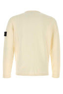 Stone Island Ivory Cotton Sweater