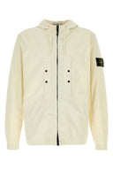 Stone Island Ivory Stretch Cotton Jacket
