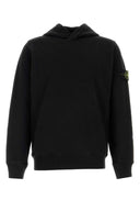 Stone Island Black Cotton Sweatshirt