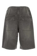 Entire Studios Dark Grey Denim Bermuda Shorts