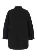 Studios entiers Black Poplin Giant Oversize Shirt