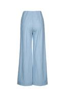 Harris Wharf London Women Flared Trousers Rayon