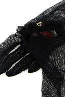 발렌티노 가라 바니 검은 메쉬 장갑