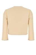 Valentino Garavani Cream Crepe Couture Blazer