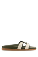 Ancient Greek Two Tone Canvas Desmos Slippers