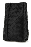Bottega Veneta حقيبة Crossbody Black Leather
