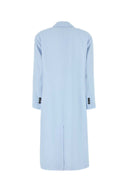 Bottega Veneta Pastel Blue Viscose Blend Coat