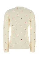 Bottega Veneta bestickter Pullover aus Baumwollmischung