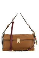 Prada Camel Leather Large Prada Soft Sound Shoulder Bag
