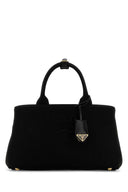 Bolso shopping Prada de lona negra