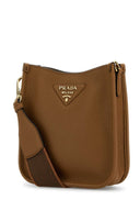 Bolso bandolera Prada de piel color caramelo