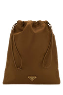 Prada Biscuit Fabric Pouch