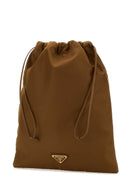 Prada Biscuit Fabric Pouch