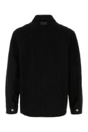 Salvatore Ferragamo Black Denim Shirt