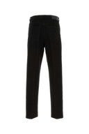 Salvatore Ferragamo Black Cotton Pant
