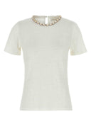 Zimmermann White Linen Illuminate T Shirt