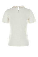 Zimmermann White Linen Illuminate T Shirt