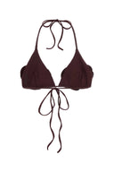 Magda Butrym Grape Stretch Nylon Bikini Top