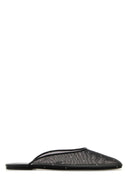Magda Butrym Black Mesh Slippers