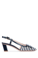 Roger Vivier Bv Lacquered Buc Sling Back Dec 45